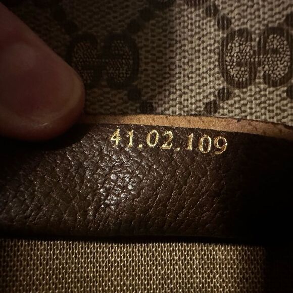 BUNDLE: Gucci GG Supreme coated canvas Vintage tote and wallet - Picture 13 of 15